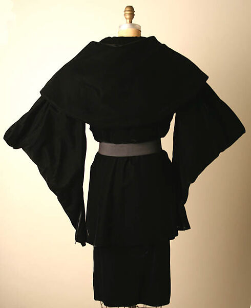 Evening ensemble, Yves Saint Laurent (French, founded 1961), a,c,d) silk; b) silk, rhinestone, French