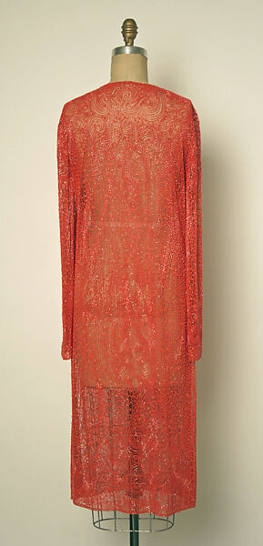 Coat, Halston (American, Des Moines, Iowa 1932–1990 San Francisco, California), synthetic, glass, American