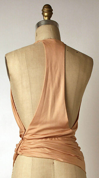 Halter, Madame Grès (Germaine Émilie Krebs) (French, Paris 1903–1993 Var region), silk, French