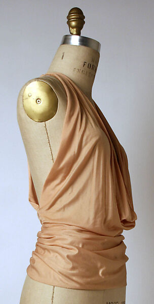 Halter, Madame Grès (Germaine Émilie Krebs) (French, Paris 1903–1993 Var region), silk, French