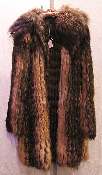 Coat, Fendi (Italian, founded 1925), fur, Italian 