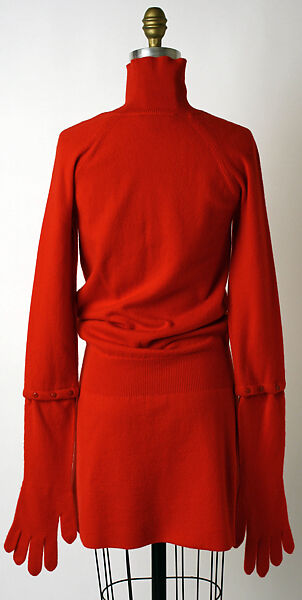 Dress, Louis Vuitton Co. (French, founded 1854), a-c) wool, metal, French