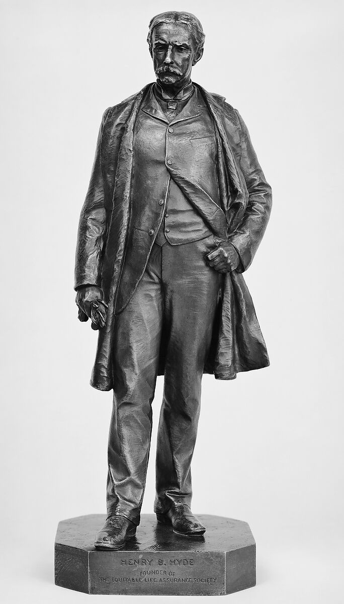 Henry B. Hyde, John Quincy Adams Ward (American, Urbana, Ohio 1830–1910 New York), Bronze, American 
