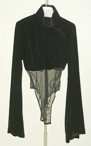 Ensemble, Gaultier Paris (French, founded 1997), a) silk, synthetic; b) wool; silk, synthetic, French