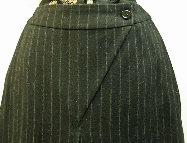 Trousers, Gaultier Paris (French, founded 1997), wool, silk, plastic, French