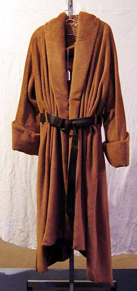 "Evolution", Gaultier Paris (French, founded 1997), a) wool, silk; b) wool; c) leather, French