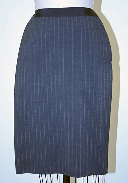 Suit, Jean Paul Gaultier (French, born 1952), a) wool, synthetic; b) wool, synthetic, silk; c,d) wool, French