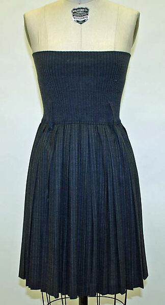 Suit, Jean Paul Gaultier (French, born 1952), a) wool, synthetic; b) wool, synthetic, silk; c,d) wool, French