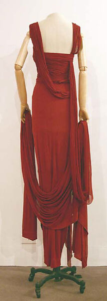 Dress, Gaultier Paris (French, founded 1997), a,b) polyester, French