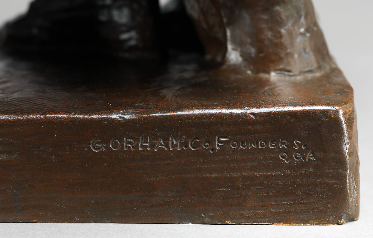 George Washington, John Quincy Adams Ward (American, Urbana, Ohio 1830–1910 New York), Bronze, American