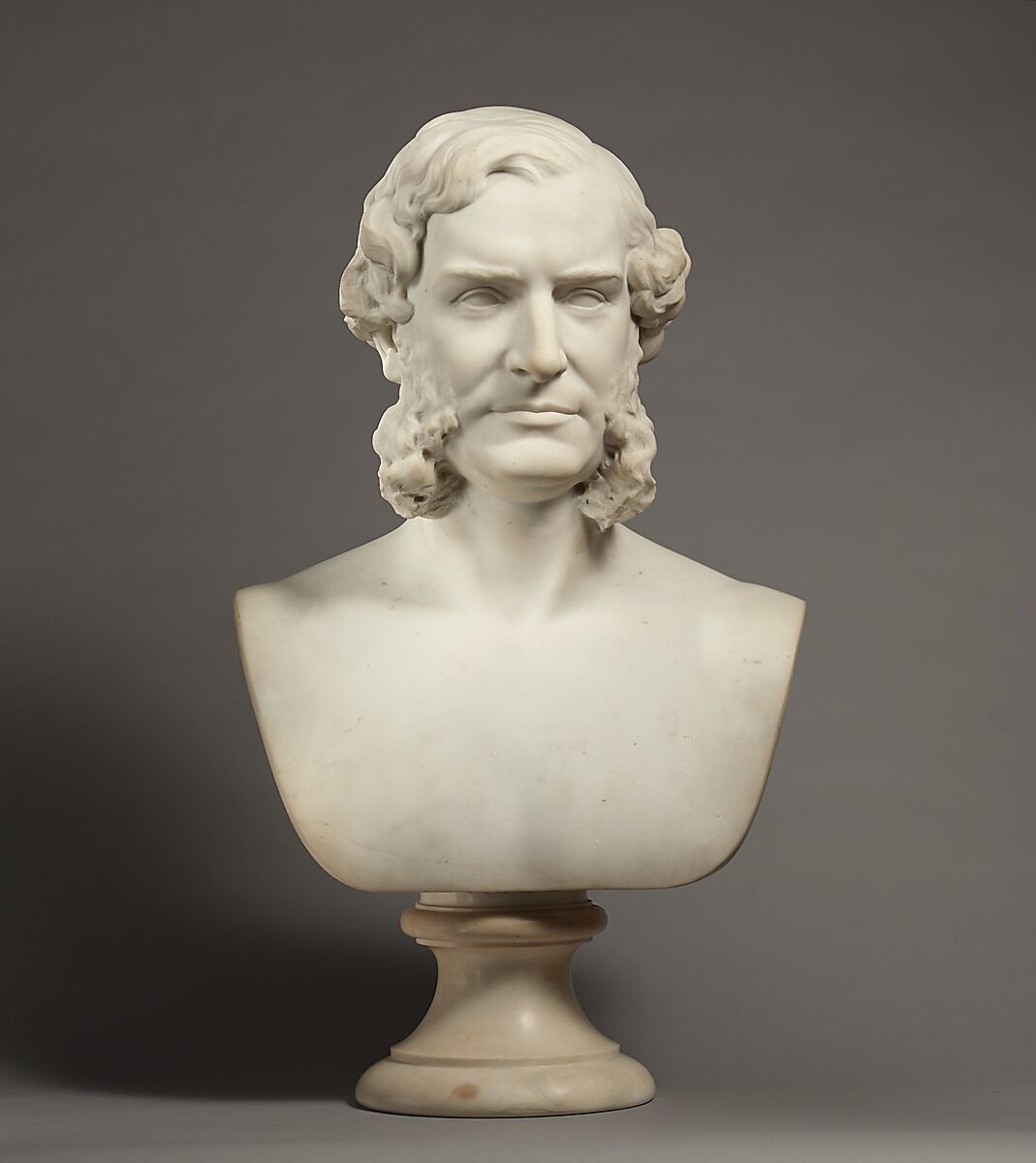 Bust of an American Indian. Henry Kirke Brown; American, 1814-1886. Date:  1848-1849. Dimensions: 20.3 × 8.6 × 6 cm (8 × 3 3/8 × 2 3/8 in.). Bronze on  bronze plinth. Origin: United States. Museum: The Chicago Art Institute  Stock Photo - Alamy