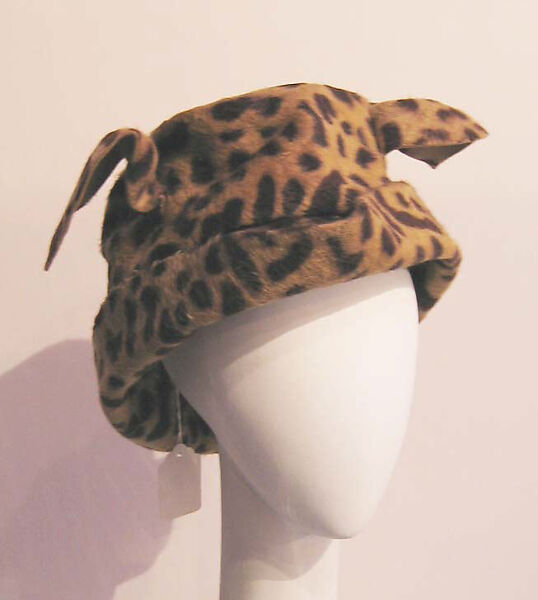Hat, Philip Treacy (British, born Ireland, 1966), synthetic, cotton, British 