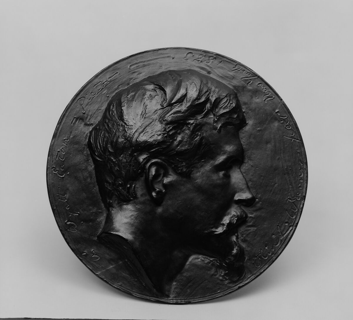 Wyatt Eaton, Olin Levi Warner (American, West Suffield, Connecticut 1844–1896 New York), Bronze, American 