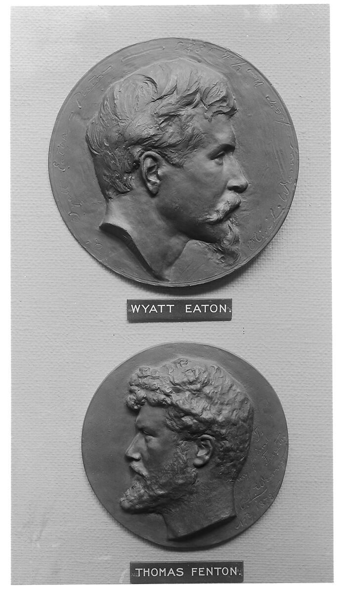 Wyatt Eaton, Olin Levi Warner (American, West Suffield, Connecticut 1844–1896 New York), Bronze, American