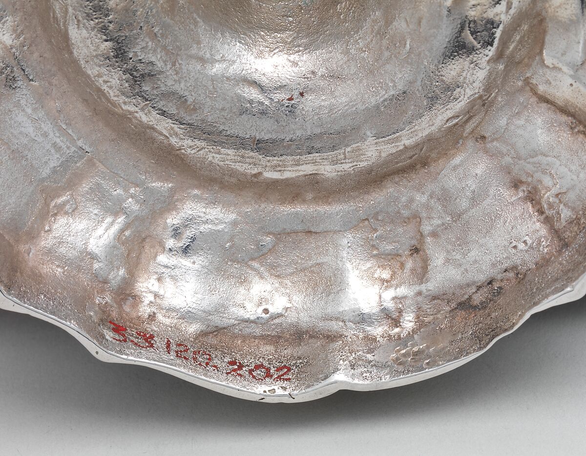 Candlestick, Formerly attributed to Jacob Hurd (American, Boston, Massachusetts 1702/3–1758 Boston, Massachusetts), Silver, American