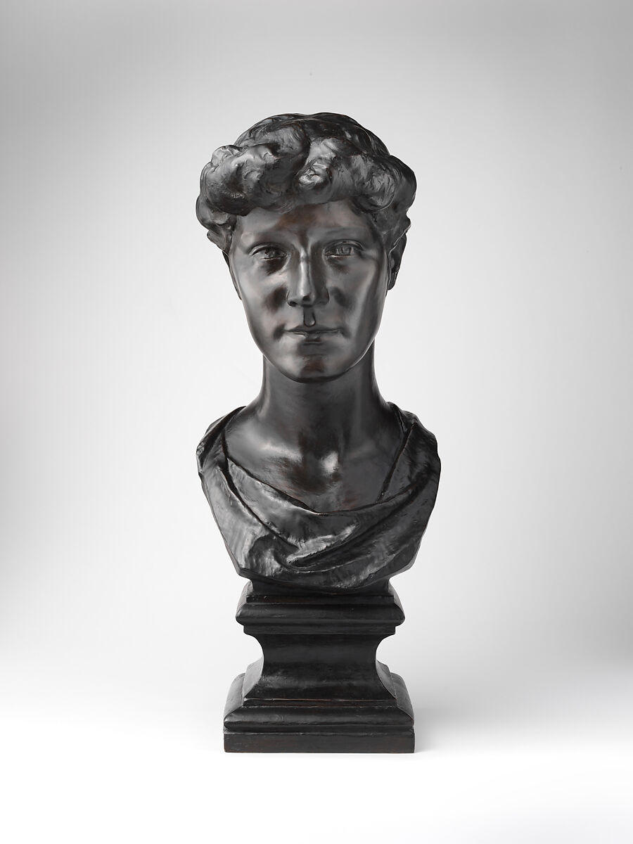 Mrs. Olin Levi Warner, Olin Levi Warner (American, West Suffield, Connecticut 1844–1896 New York), Bronze, American