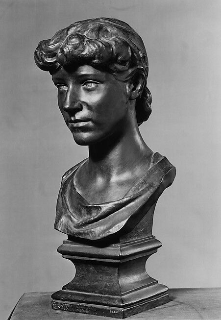 Mrs. Olin Levi Warner, Olin Levi Warner (American, West Suffield, Connecticut 1844–1896 New York), Bronze, American