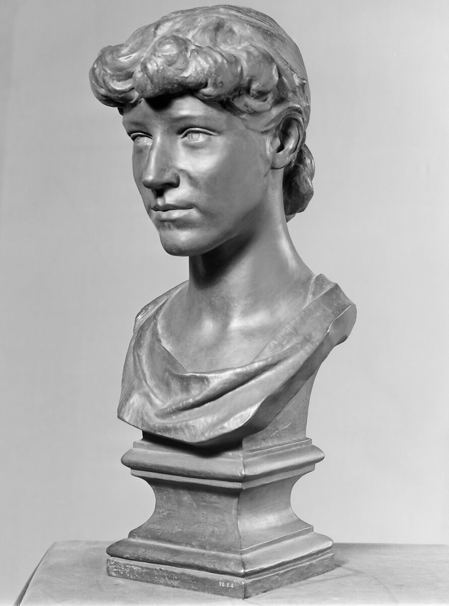 Mrs. Olin Levi Warner, Olin Levi Warner (American, West Suffield, Connecticut 1844–1896 New York), Bronze, American