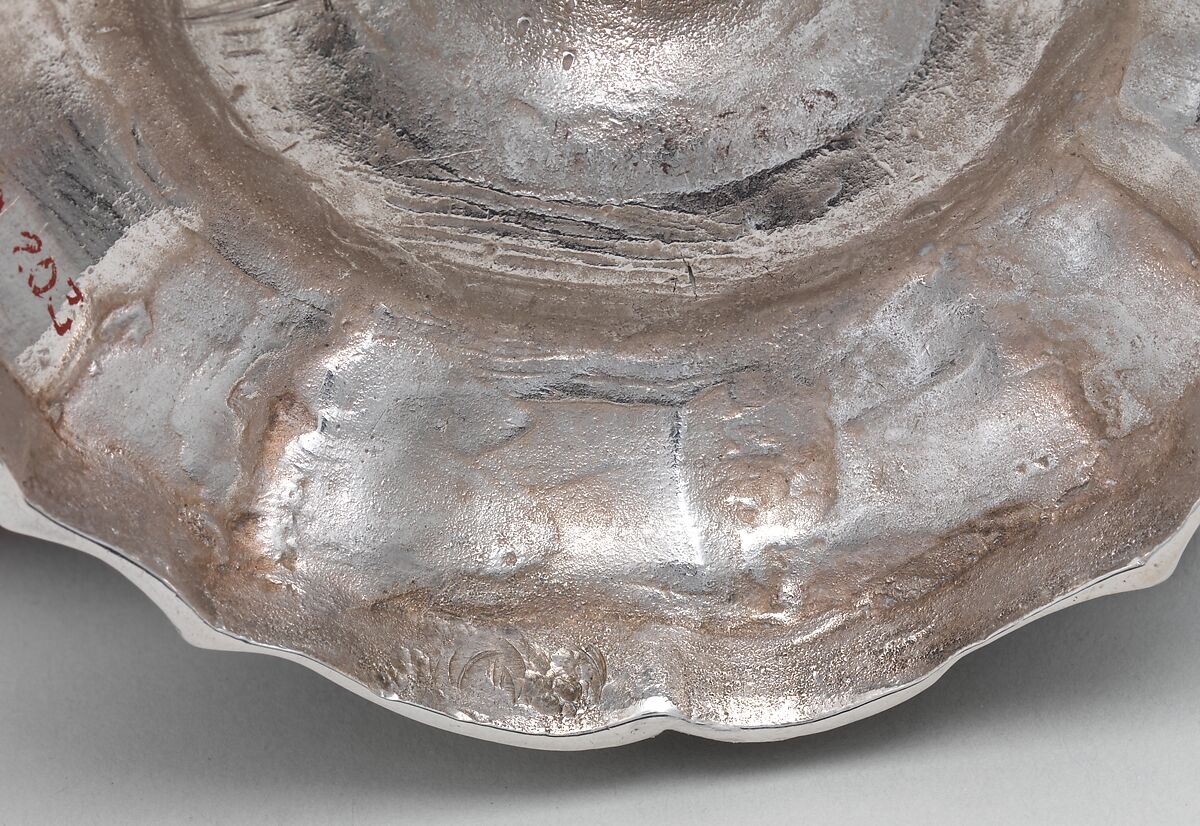 Candlestick, Formerly attributed to Jacob Hurd (American, Boston, Massachusetts 1702/3–1758 Boston, Massachusetts), Silver, American