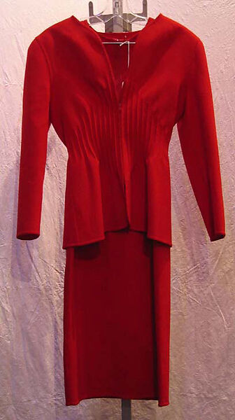 Suit, Valentino S.p.A. (Italian, founded 1959), a,b) wool, Italian