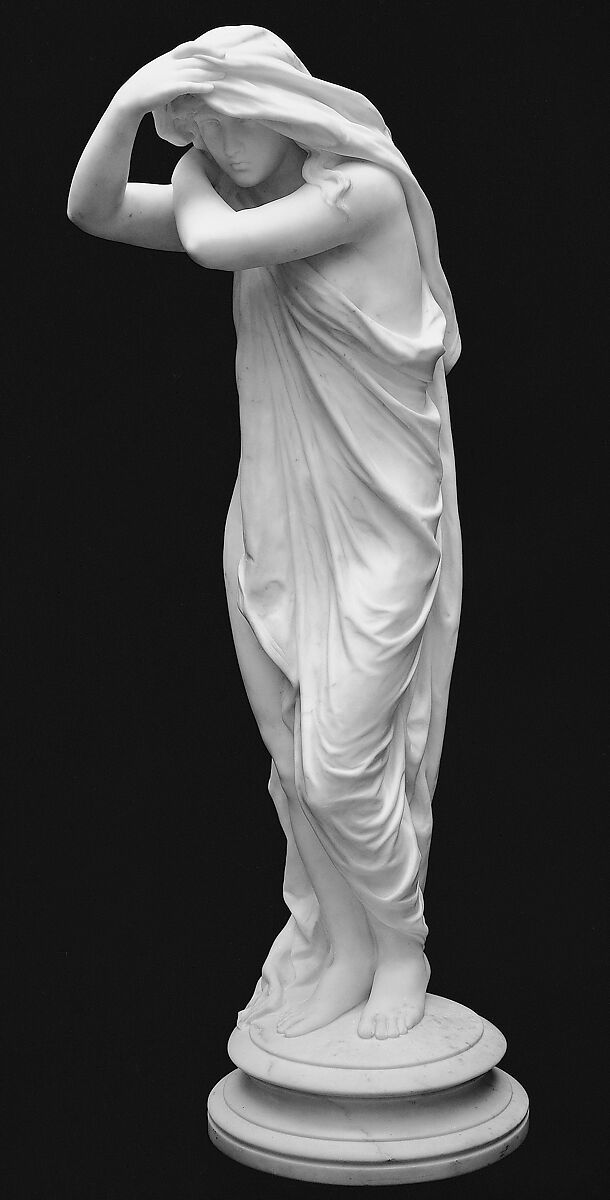 Twilight, Olin Levi Warner (American, West Suffield, Connecticut 1844–1896 New York), Marble, American 