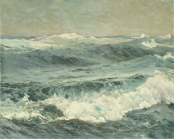 The Roaring Forties, Frederick J. Waugh (American, Bordentown, New Jersey 1861–1940 Provincetown, Massachusetts), Oil on canvas, American 