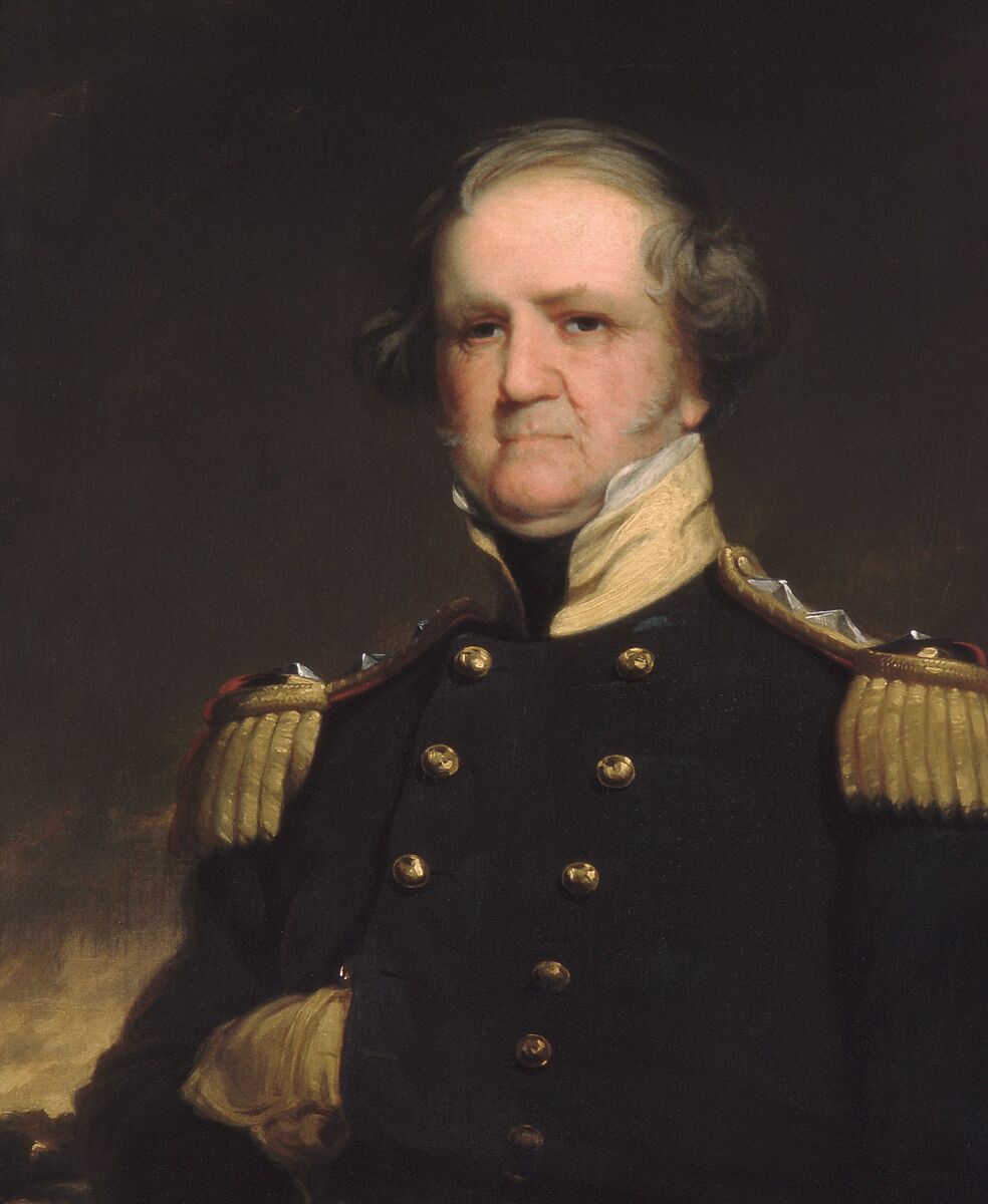General Winfield Scott, Robert Walter Weir (American, New Rochelle, New York 1803–1889 New York), Oil on canvas, American 