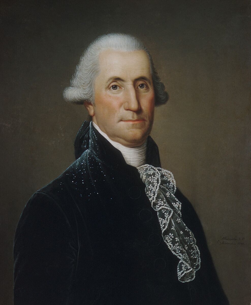 George Washington, Adolph Ulrich Wertmuller (Stockholm 1751–1811 Naamans Creek, Delaware), Oil on canvas, American 