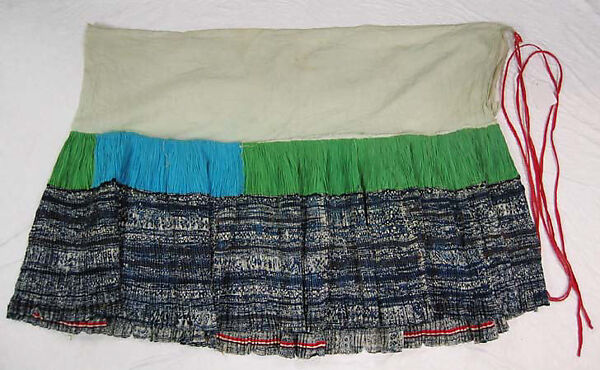 Ensemble, cotton, China (Miao peoples)