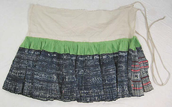 Ensemble, cotton, China (Miao peoples)
