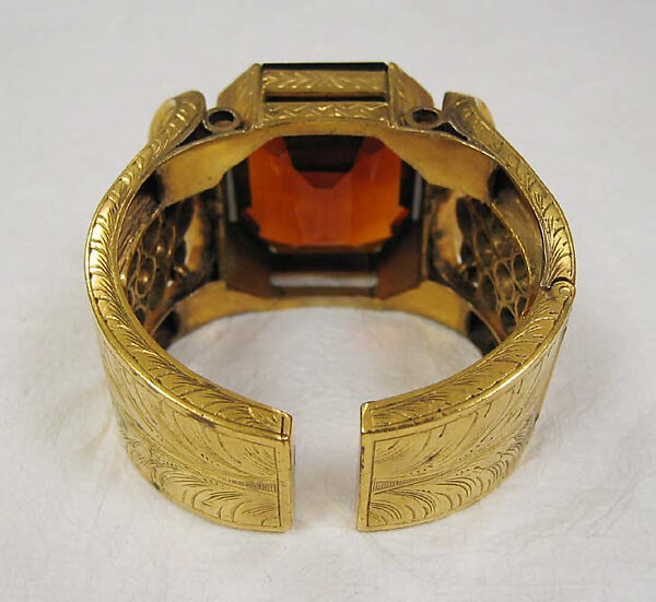 Bracelet, metal, stone, Scottish