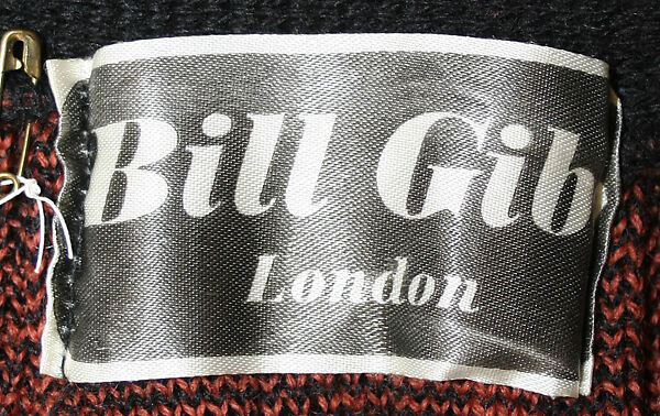 Poncho, Bill Gibb (British, 1943–1988), wool, British