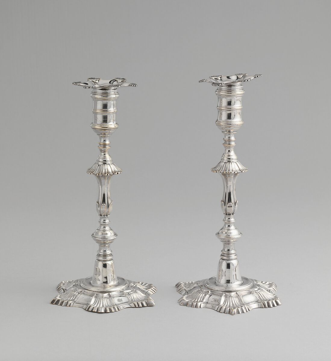 Candlestick, Myer Myers (1723–1795), Silver, American