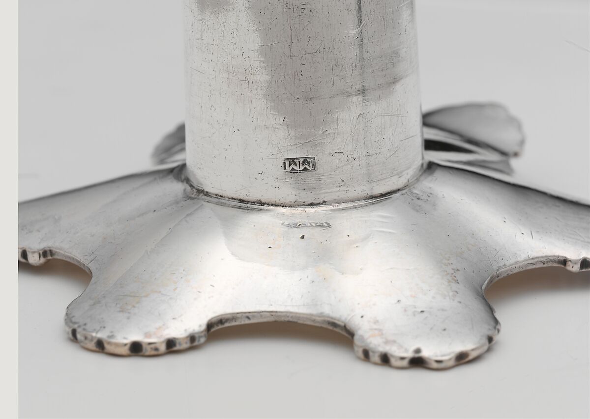 Candlestick, Myer Myers (1723–1795), Silver, American