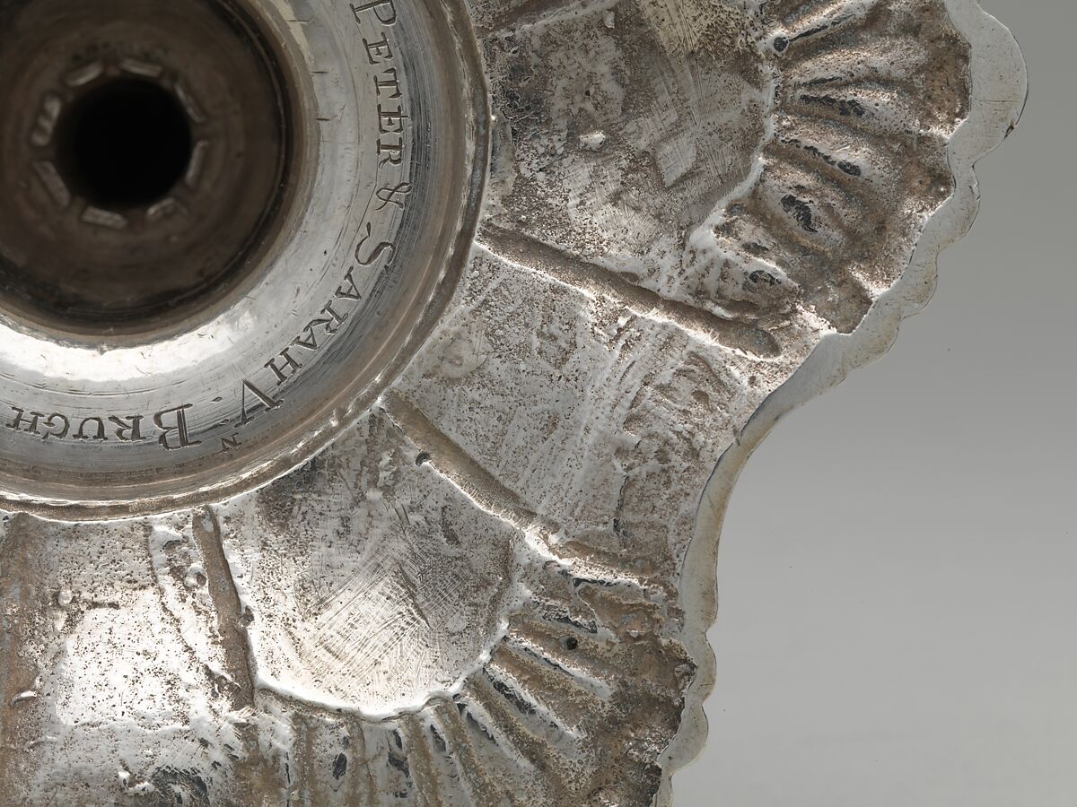 Candlestick, Myer Myers (1723–1795), Silver, American