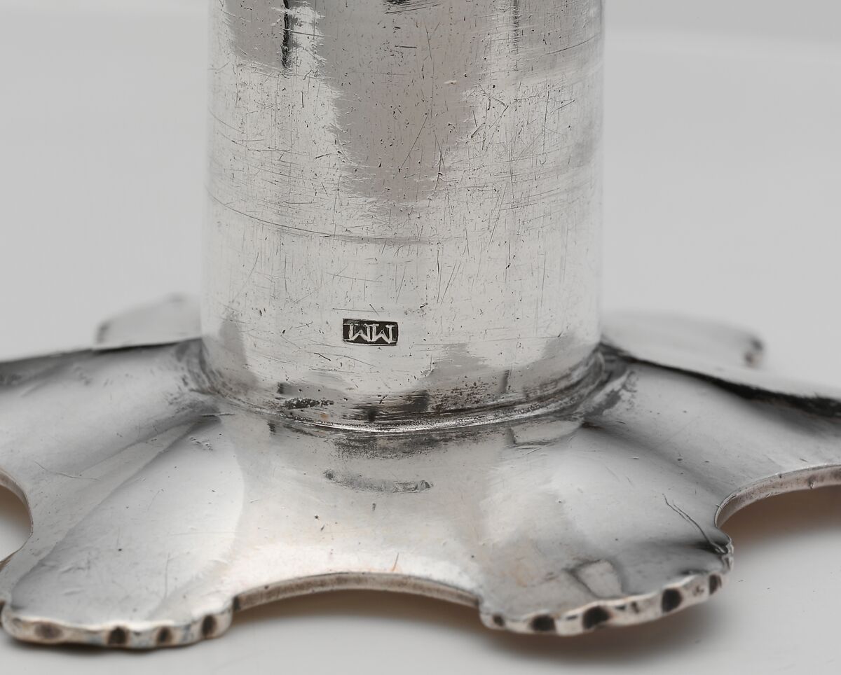 Candlestick, Myer Myers (1723–1795), Silver, American