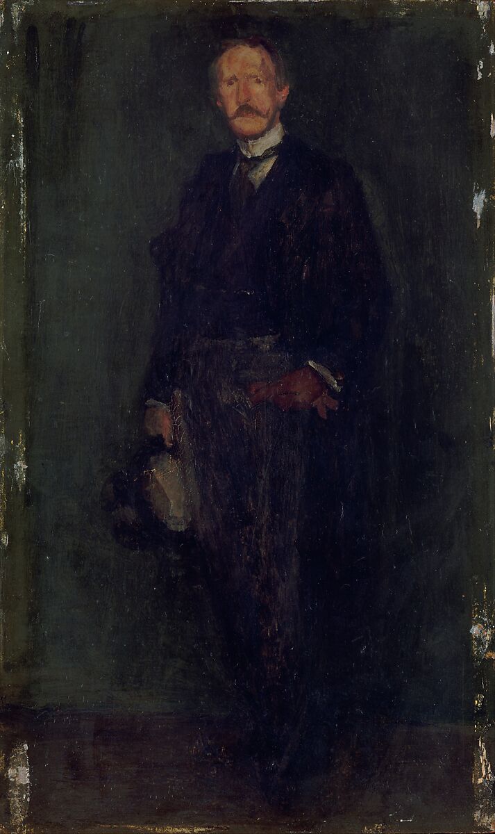 Edward Guthrie Kennedy, James McNeill Whistler (American, Lowell, Massachusetts 1834–1903 London), Oil on wood, American