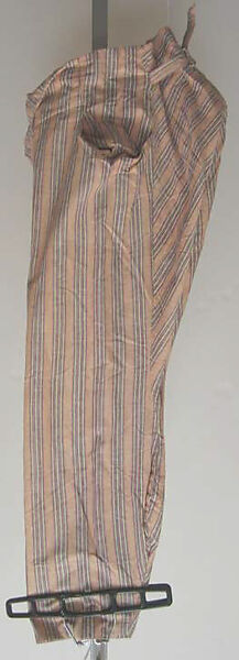 Trousers, Vivienne Westwood (British, 1941–2022), cotton, metal, British