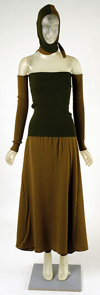 Ensemble, Giorgio di Sant'Angelo (American, born Italy, 1933–1989), wool, American