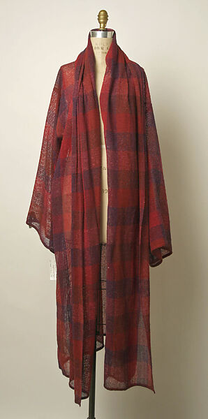 Coat, Giorgio di Sant&#39;Angelo (American, born Italy, 1933–1989), cotton, American 