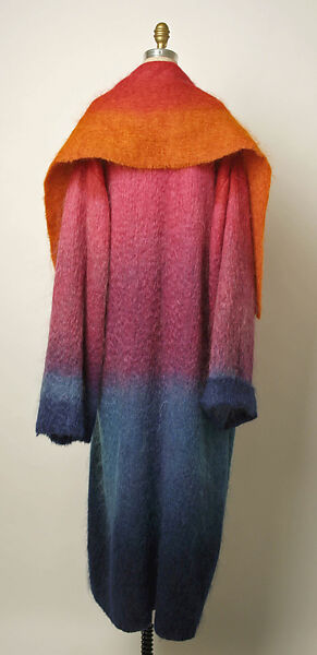 Coat, Giorgio di Sant'Angelo (American, born Italy, 1933–1989), wool, American