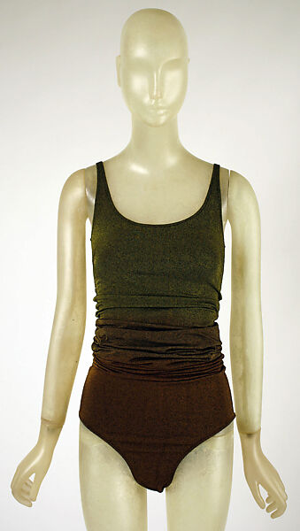 Ensemble, Giorgio di Sant'Angelo (American, born Italy, 1933–1989), synthetic fiber, Lycra, American