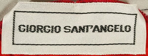 Bathing briefs, Giorgio di Sant'Angelo (American, born Italy, 1933–1989), synthetic, American