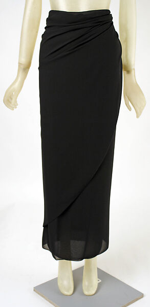 Skirt, Giorgio di Sant&#39;Angelo (American, born Italy, 1933–1989), synthetic fiber, American 