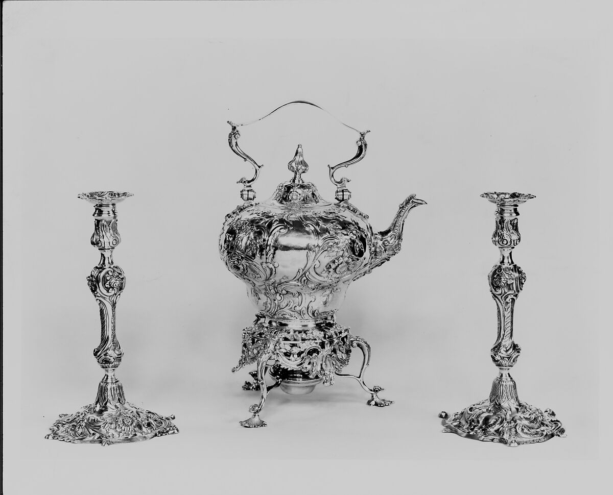 Candlestick, Probably Samuel Siervent (active from 1755), Silver, British