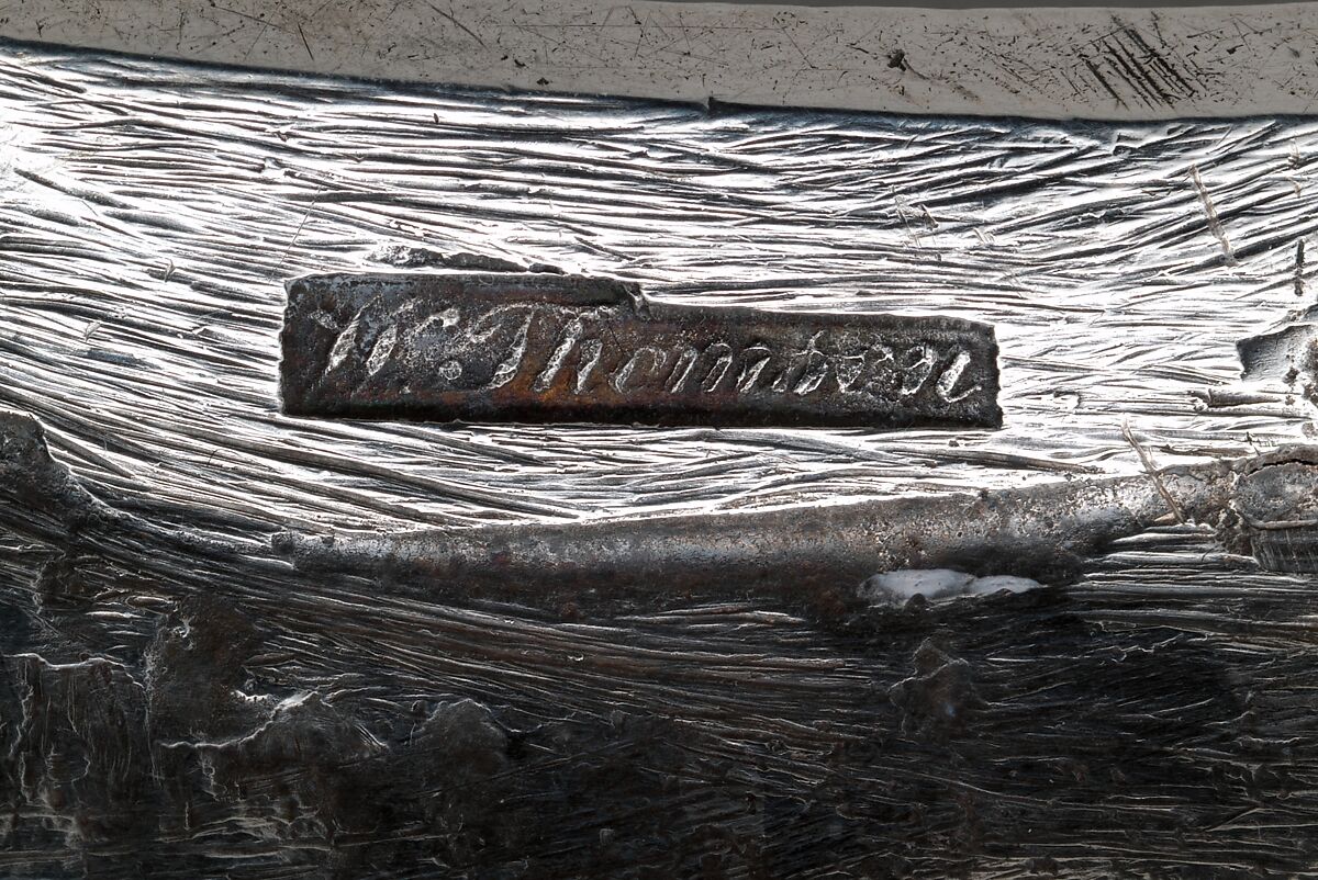 Candlestick, William Thomson (1777–1833), Silver, American