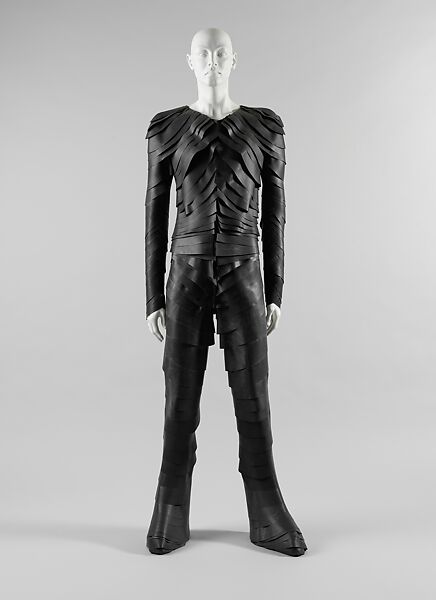 Ensemble, As Four (American, 1999–2005), a,b) nylon, rubber, American 