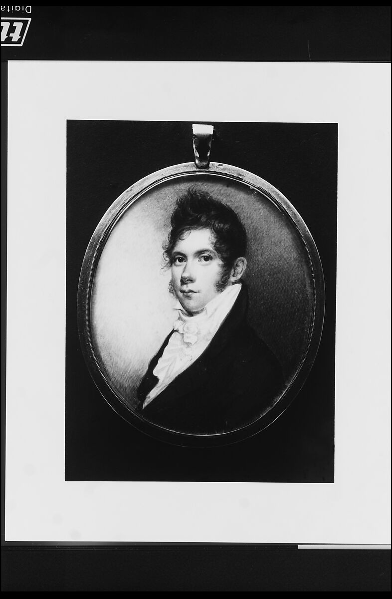 Edward Coverly, Henry Williams (American, Boston, Massachusetts 1787–1830 Boston, Massachusetts), Watercolor on ivory, American