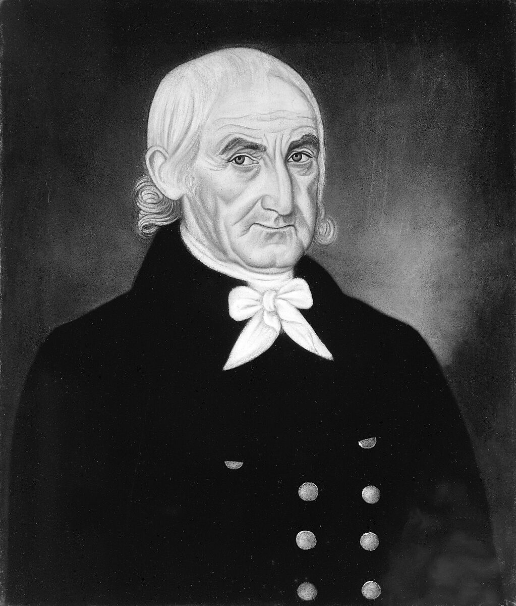 Captain Abraham Vorhees, Micah Williams (1782–1837), Pastel on off-white wove paper, mounted on a wood strainer, American