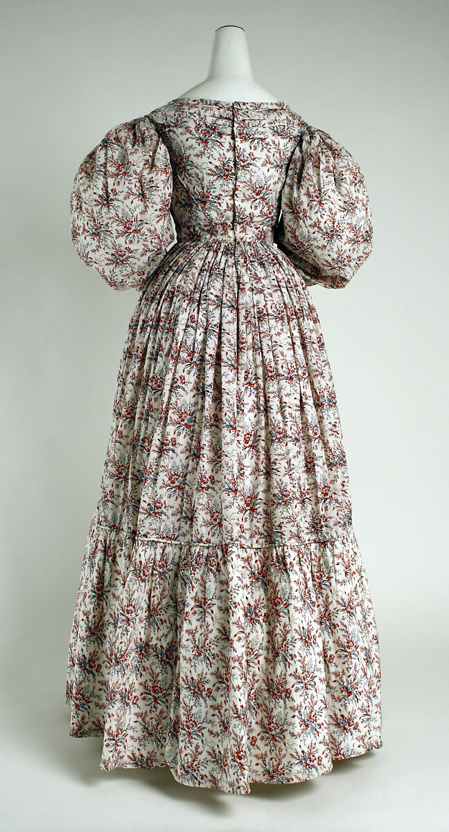Dress, cotton, British